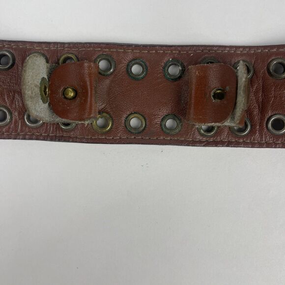 Texas Instruments Model 401 Men\'s LED Watch Leather Belt Strap ~ Parts / Repair